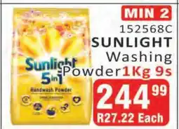 KitKat Cash and Carry SUNLIGHT WASHING POWDER offer