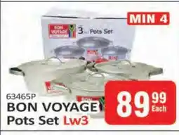 KitKat Cash and Carry BON VOYAGE Pots Set Lw3 offer