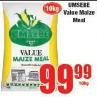 Boxer UMSEBE Value Maize Meal offer