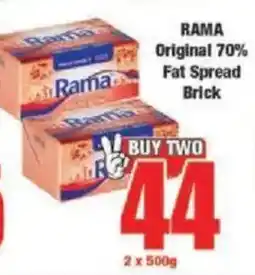 Boxer RAMA Original 70% Fat Spread Brick offer