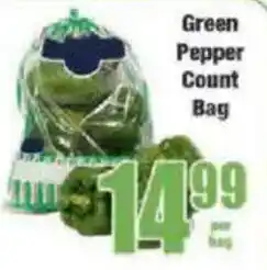 Boxer Green Pepper Count Bag offer