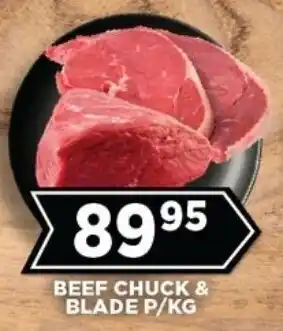 Goal Supermarket Beef chuck & blade offer