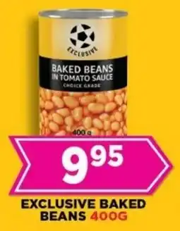 Goal Supermarket Exclusive baked beans offer