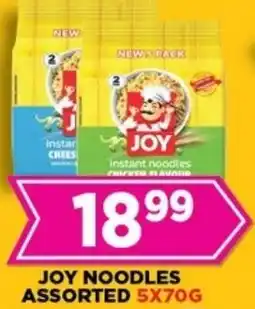 Goal Supermarket Joy noodles assorted offer