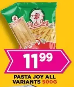 Goal Supermarket Pasta joy all variants offer
