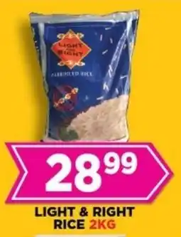 Goal Supermarket Light & right rice offer