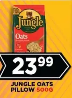 Goal Supermarket Jungle oats pillow offer
