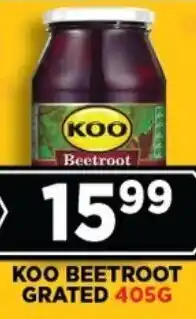 Goal Supermarket Koo beetroot grated offer