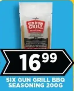 Goal Supermarket Six gun grill bbq seasoning offer