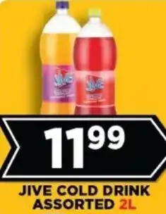 Goal Supermarket Jive cold drink assorted offer