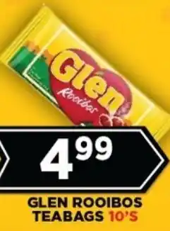 Goal Supermarket Glen rooibos teabags offer
