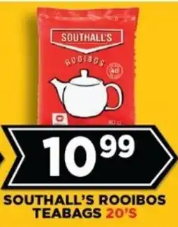 Goal Supermarket Southall's rooibos teabags offer