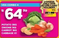 Goal Supermarket Veg combo 4 offer