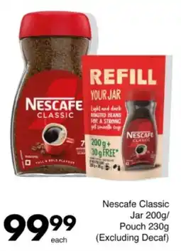 Save Hyper Nescafe Classic Jar/ Pouch offer