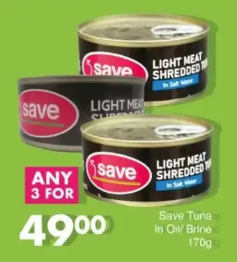 Save Hyper Save Tuna In Oil/ Brine offer