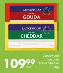 Save Hyper Lancewood Vacuum Packed Cheese offer