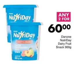 Save Hyper Danone NutriDay Dairy Fruit Snack offer