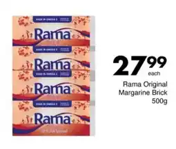 Save Hyper Rama Original Margarine Brick offer