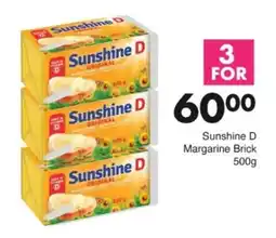 Save Hyper Sunshine D Margarine Brick offer