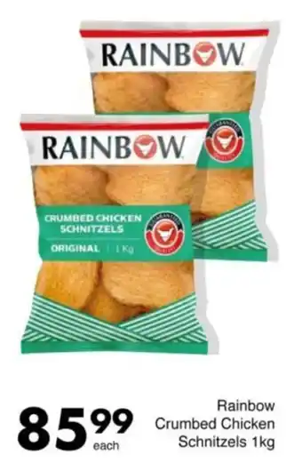 Save Hyper Rainbow Crumbed Chicken Schnitzels offer