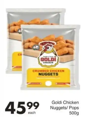 Save Hyper Goldi Chicken Nuggets/ Pops offer