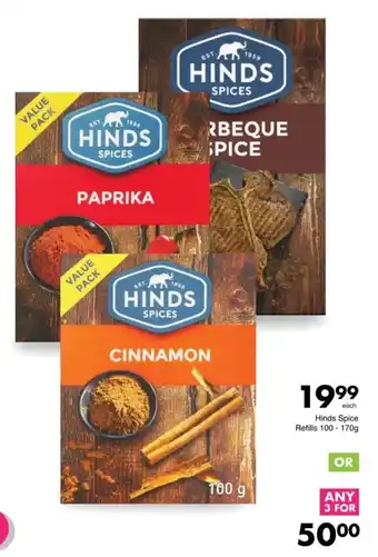 Save Hyper Hinds Spice Refills offer
