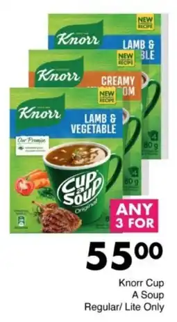 Save Hyper Knorr Cup A Soup Regular/ Lite Only offer