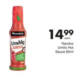 Save Hyper Nando's Umlilo Hot Sauce offer