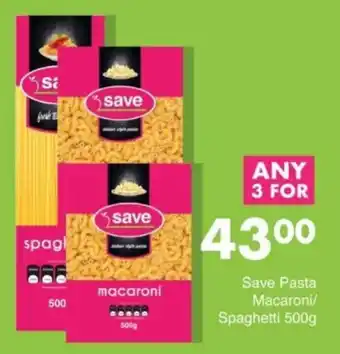 Save Hyper Save Pasta Macaroni/ Spaghetti offer