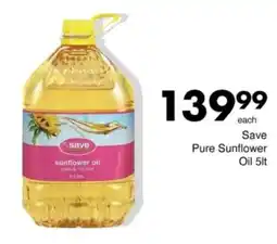 Save Hyper Save Pure Sunflower Oil offer