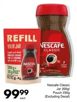 Save Hyper Nescafe Classic Jar/ Pouch offer