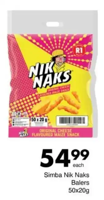 Save Hyper Simba Nik Naks Balers offer