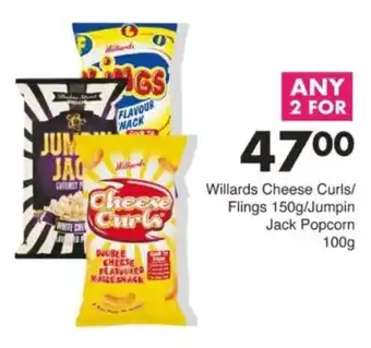 Save Hyper Willards Cheese Curls/ Flings/ Jumpin Jack Popcorn offer