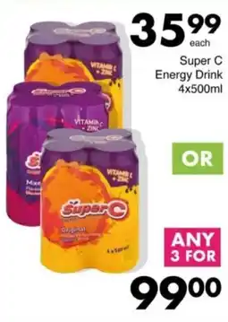 Save Hyper Super C Energy Drink offer