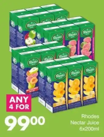 Save Hyper Rhodes Nectar Juice offer