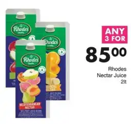 Save Hyper Rhodes Nectar Juice offer