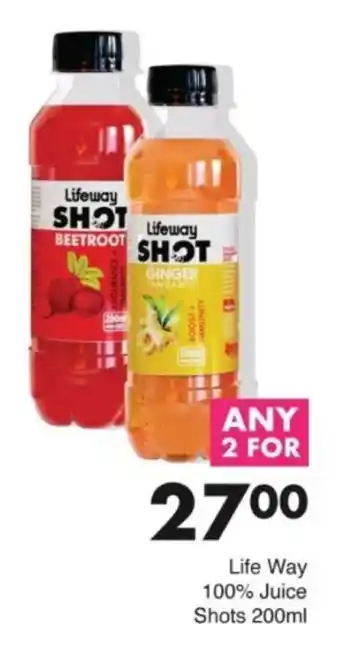 Save Hyper Life Way 100% Juice Shots offer