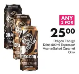 Save Hyper Dragon Energy Drink Espresso/ Mocha/ Salted Caramel Only offer