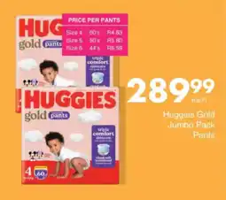 Save Hyper Huggies Gold Jumbo Pack Pants offer