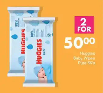Save Hyper Huggies Baby Wipes Pure offer