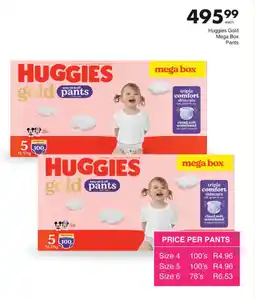 Save Hyper Huggies Gold Mega Box Pants offer