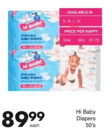 Save Hyper Hi Baby Diapers offer
