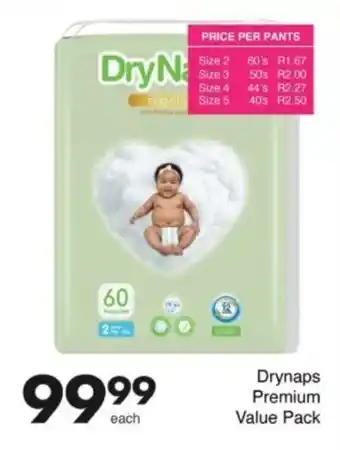 Save Hyper Drynaps Premium Value Pack offer