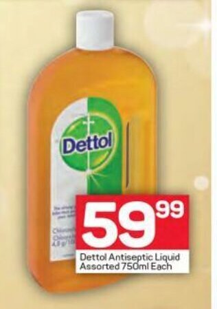 Pick n Pay Dettol Antiseptic Liquid Assorted 750ml each offer