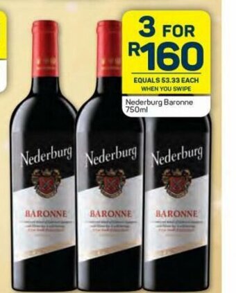 Pick n Pay Nederburg Baronne 750ml offer