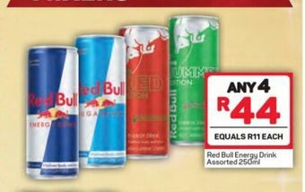 Pick n Pay Red Bull Energy Drink Assorted 250ml offer