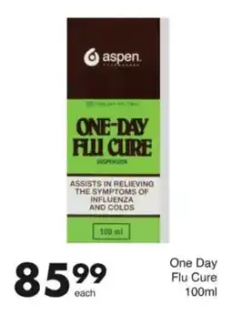 Save Hyper Aspen One Day Flu Cure offer