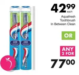 Save Hyper Aquafresh Toothbrush In Between Clean offer