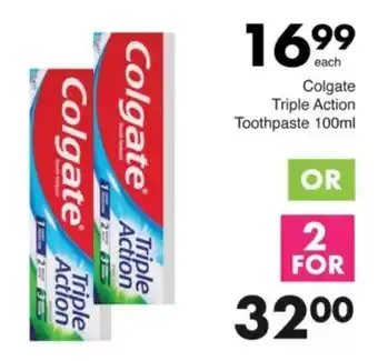 Save Hyper Colgate Triple Action Toothpaste offer