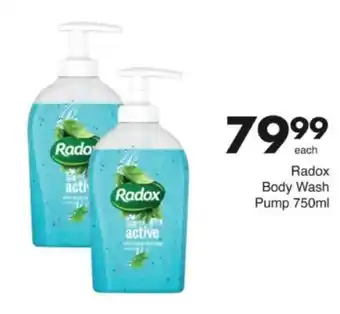 Save Hyper Radox Body Wash Pump offer